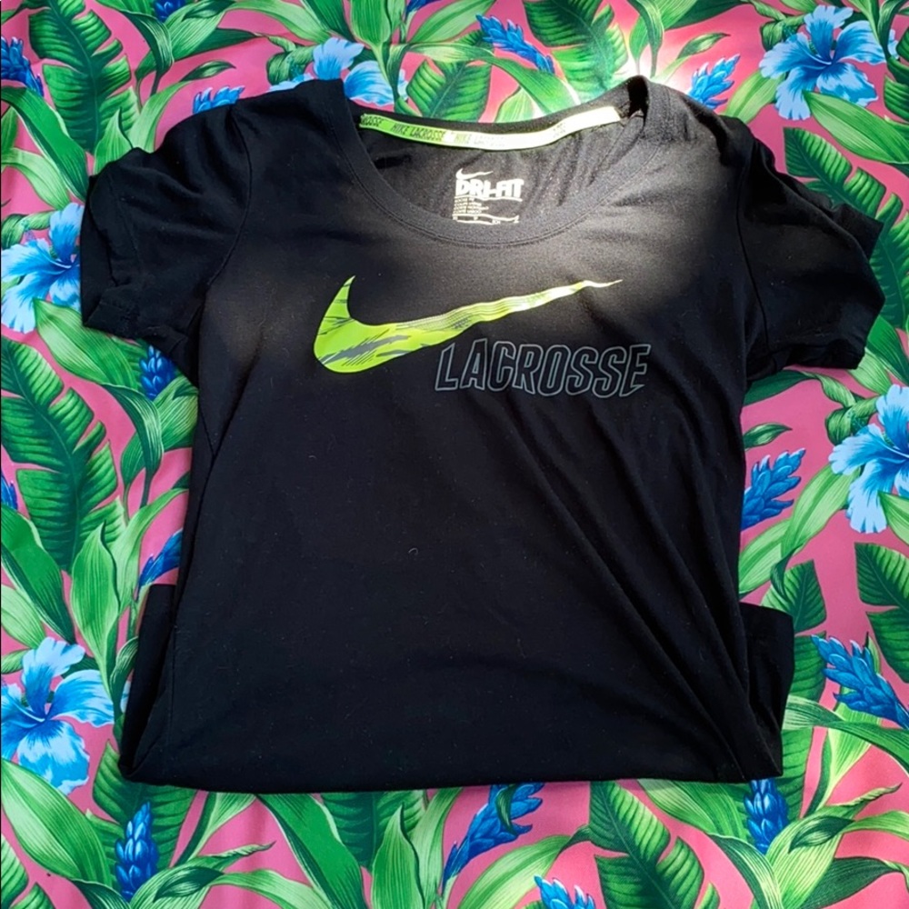 NIKE LACROSSE DRI FIT SHIRT